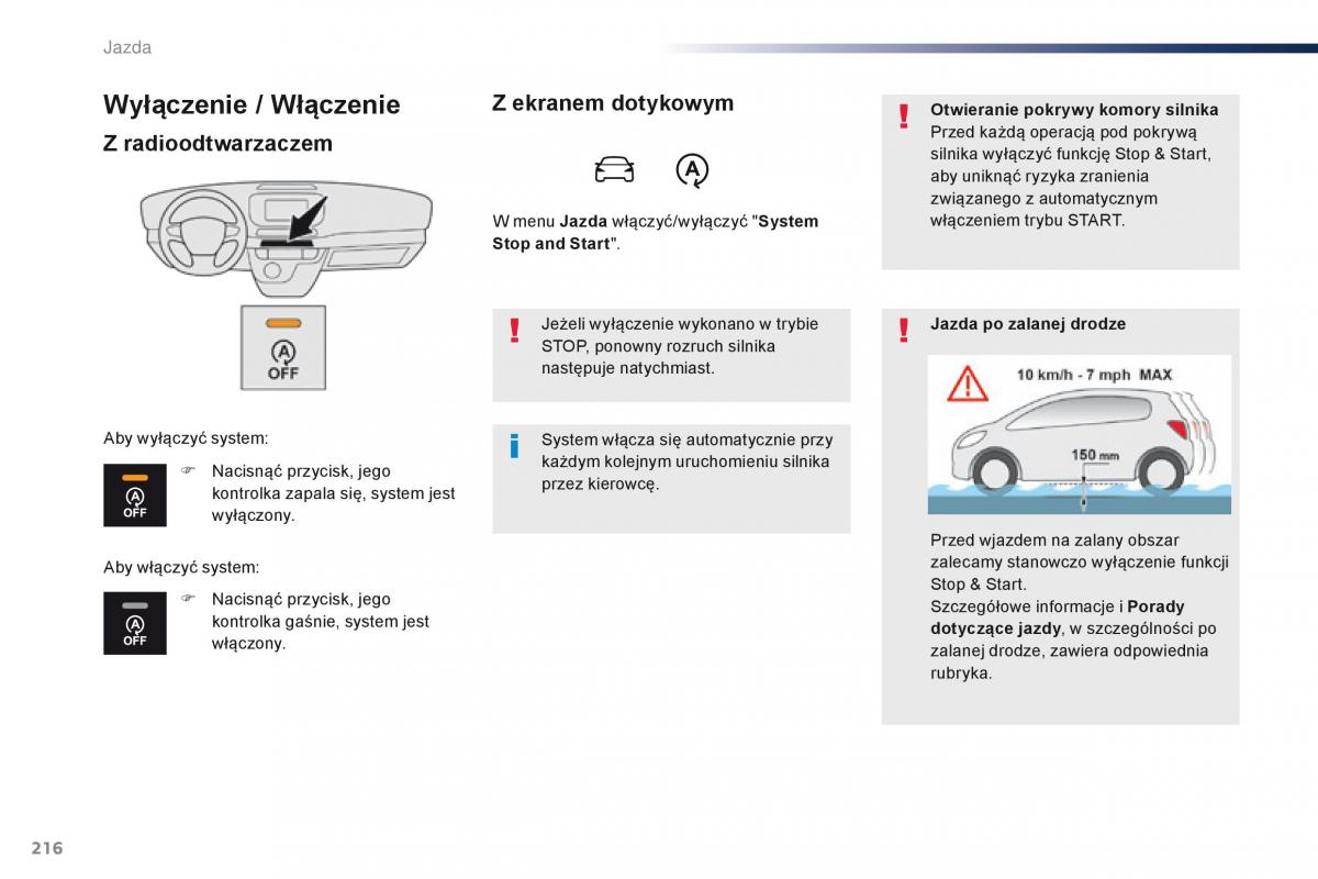 Peugeot Traveller instrukcja obslugi / page 218