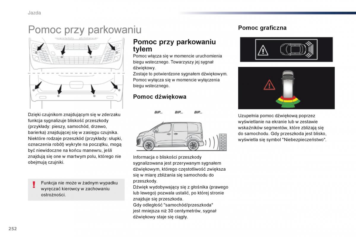 Peugeot Traveller instrukcja obslugi / page 254