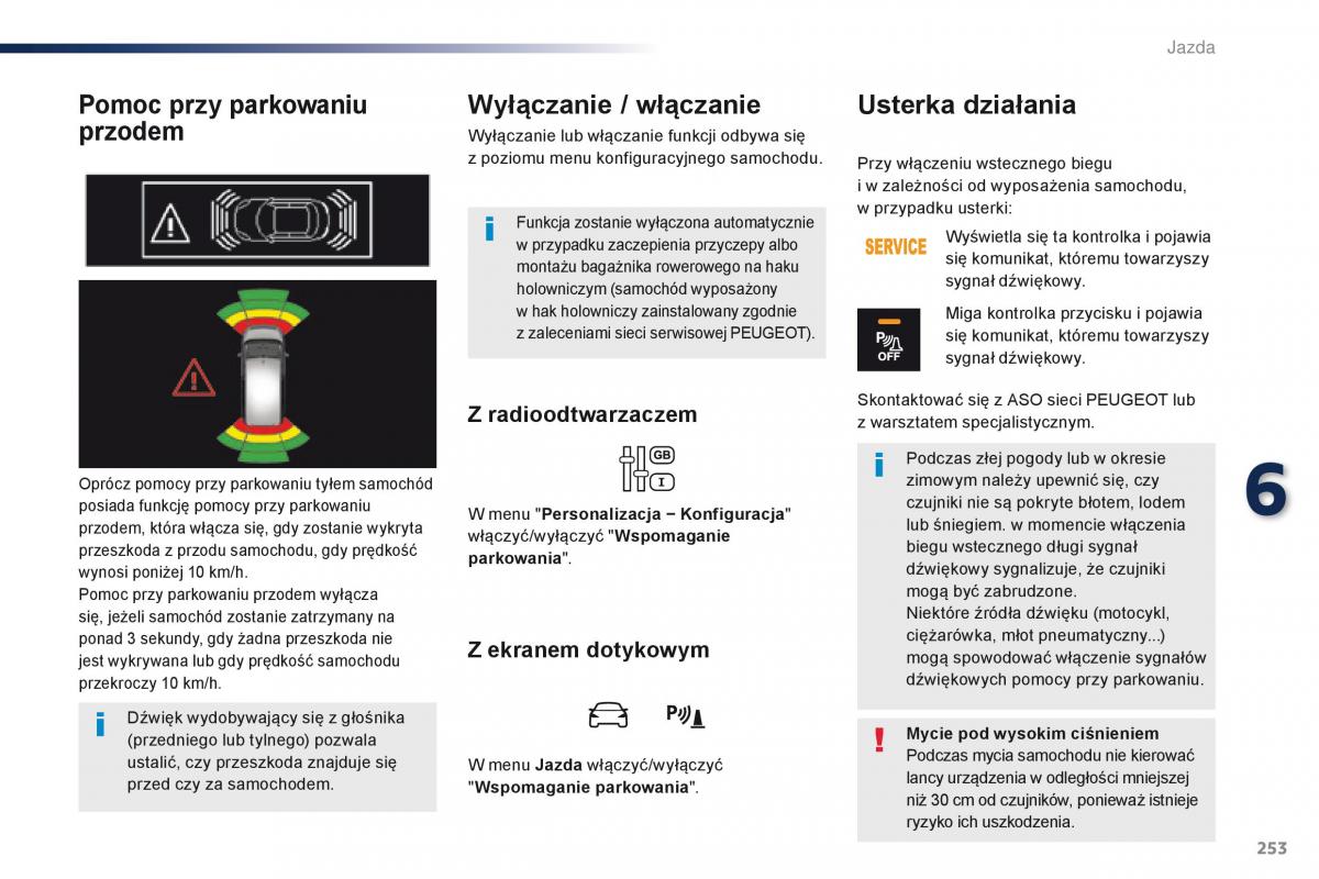 Peugeot Traveller instrukcja obslugi / page 255