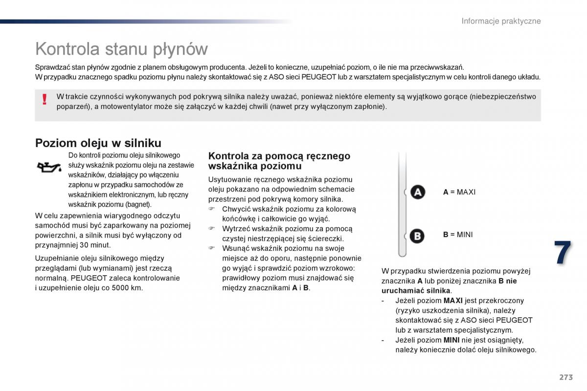 Peugeot Traveller instrukcja obslugi / page 275