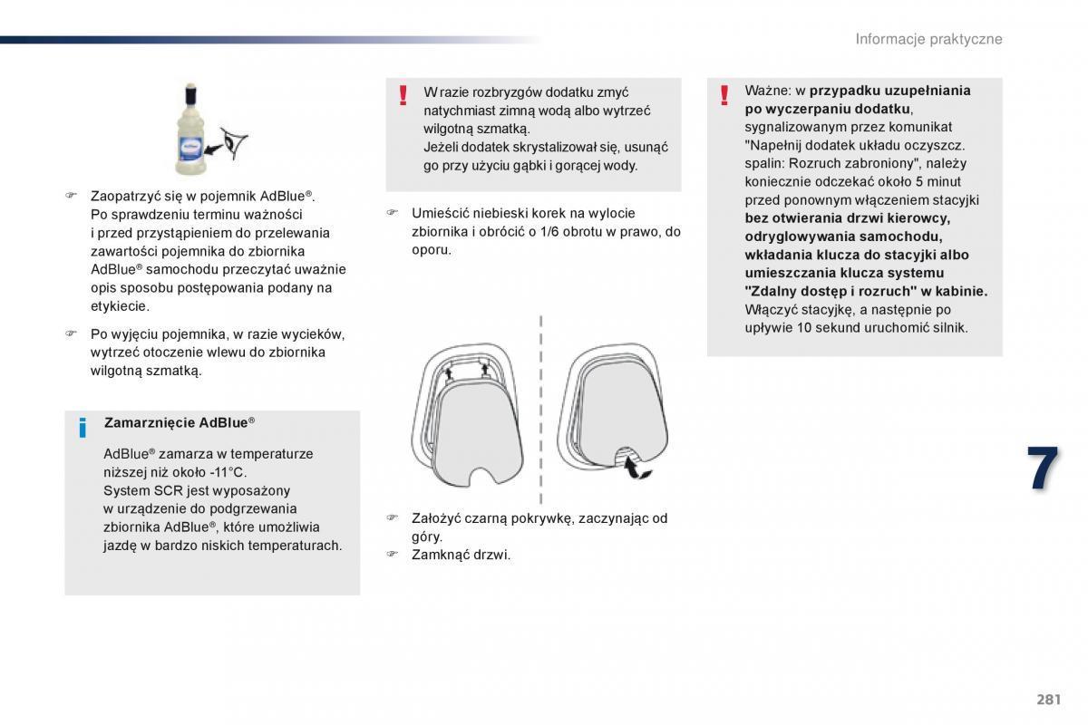 Peugeot Traveller instrukcja obslugi / page 283