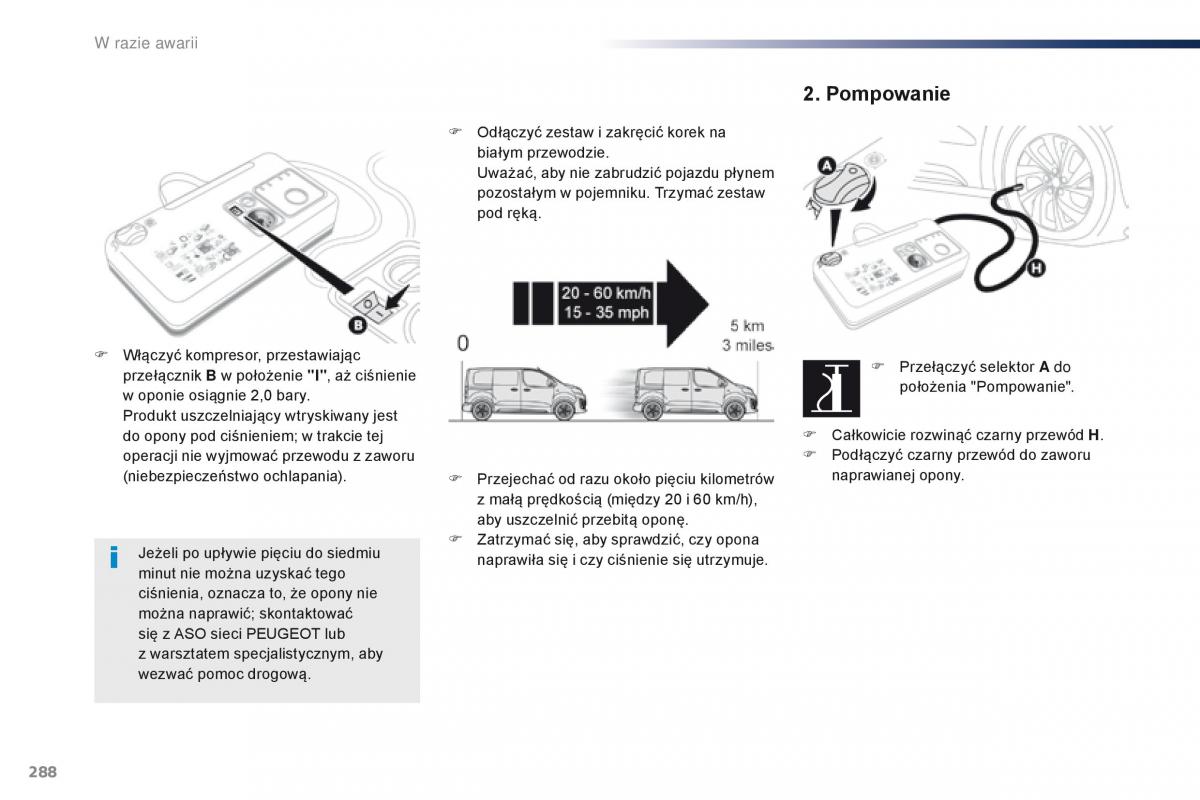 Peugeot Traveller instrukcja obslugi / page 290