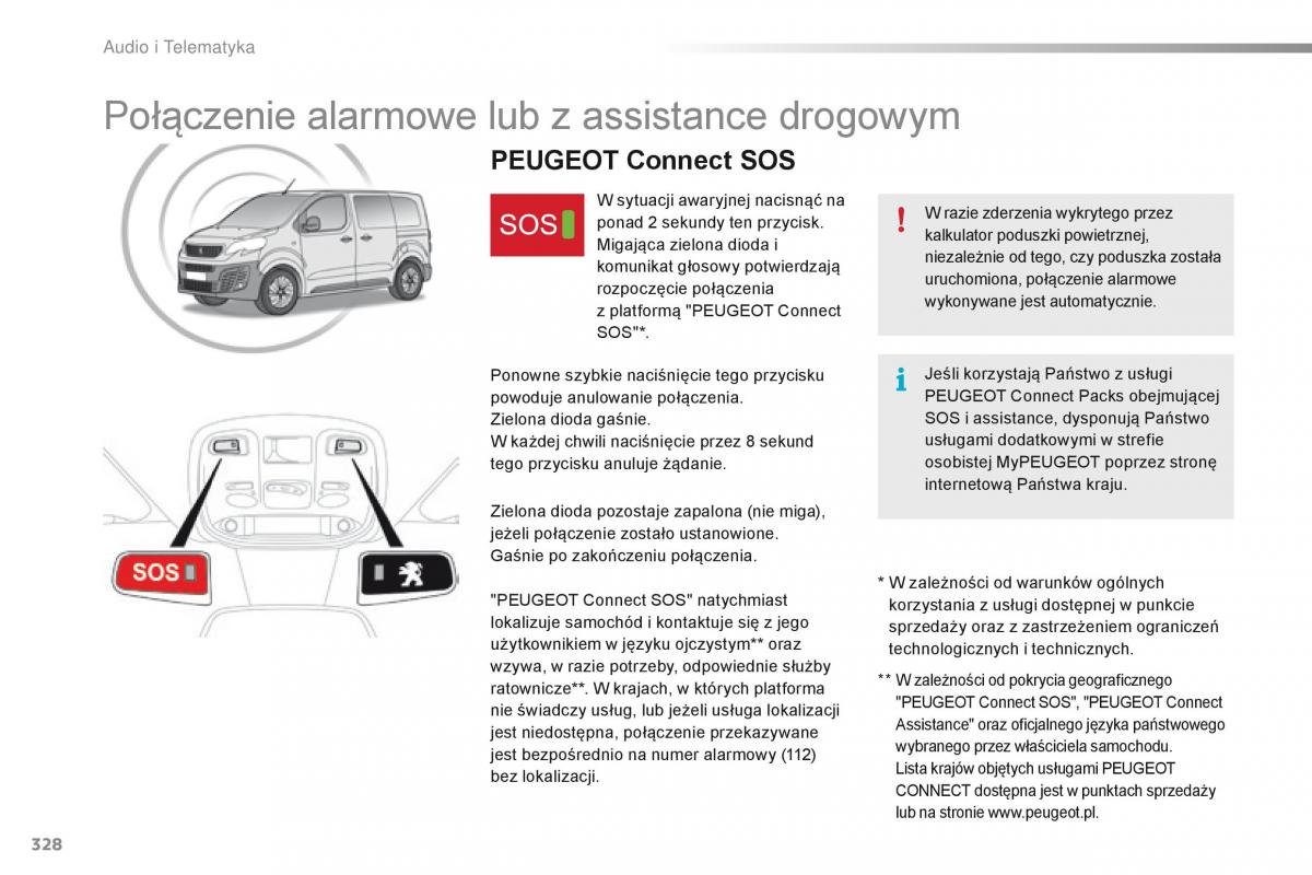 Peugeot Traveller instrukcja obslugi / page 330