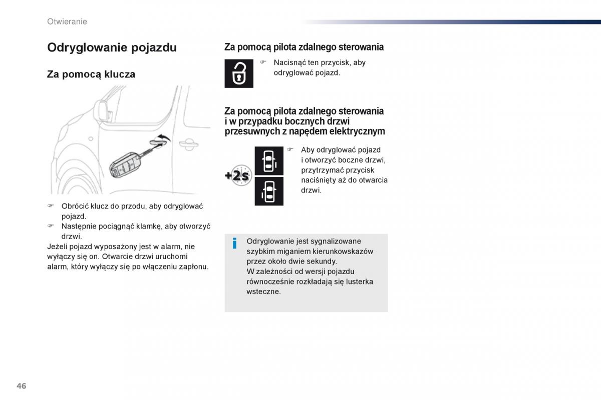 Peugeot Traveller instrukcja obslugi / page 48