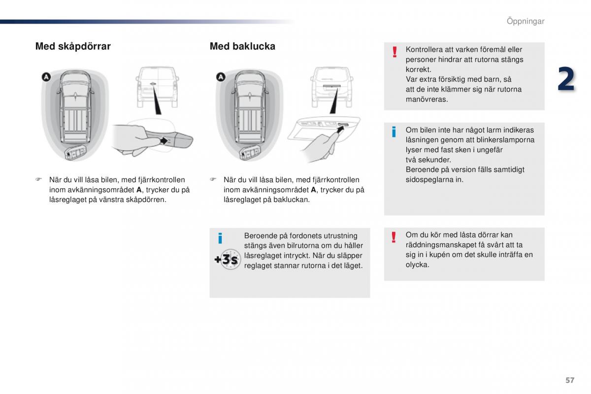 Peugeot Traveller instruktionsbok / page 59