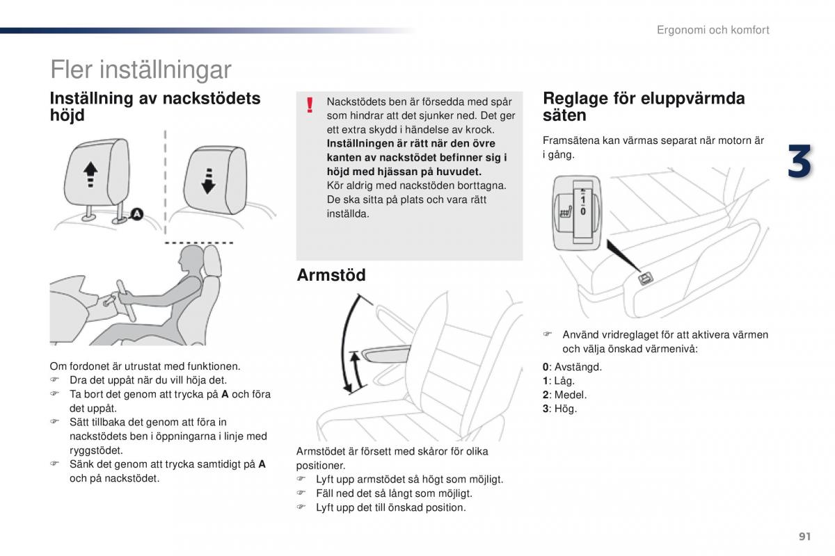 Peugeot Traveller instruktionsbok / page 93