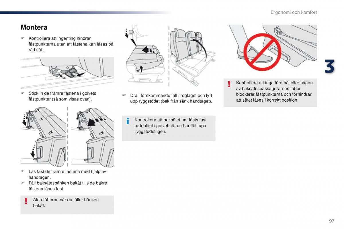 Peugeot Traveller instruktionsbok / page 99