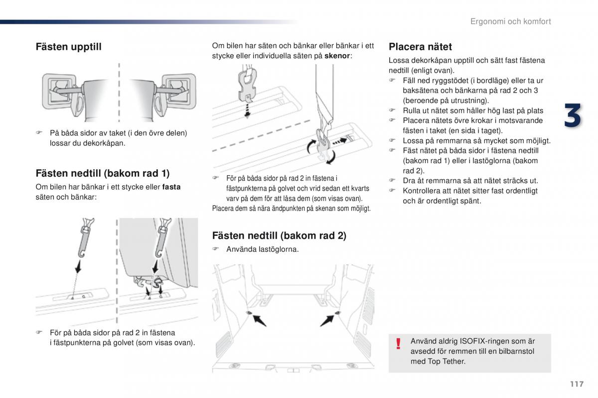 Peugeot Traveller instruktionsbok / page 119