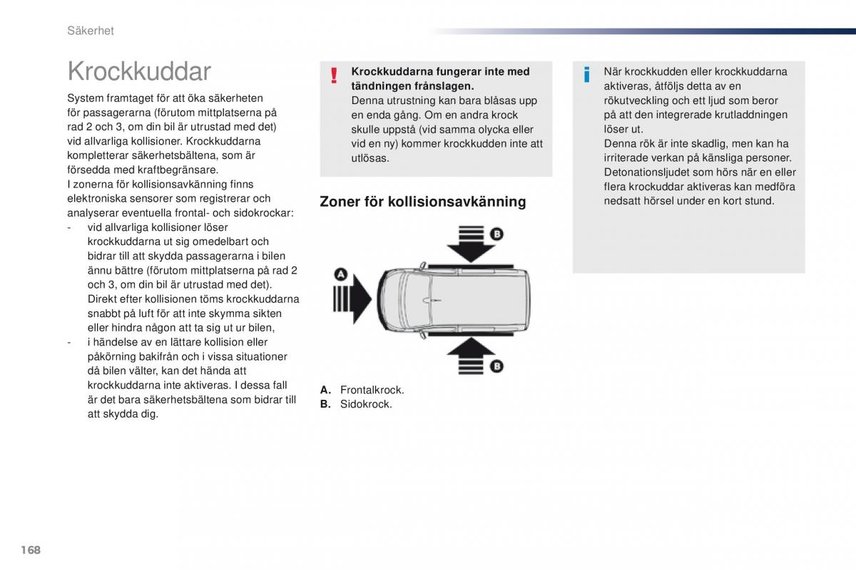 Peugeot Traveller instruktionsbok / page 170