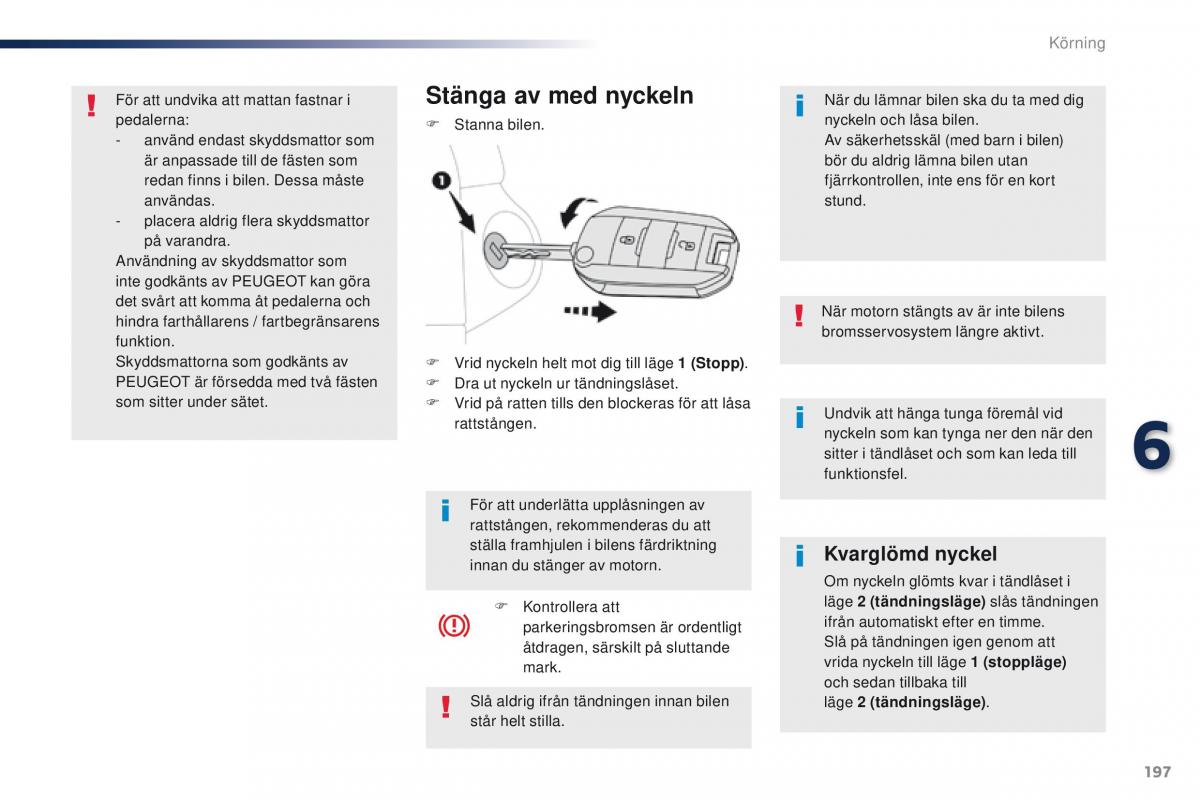 Peugeot Traveller instruktionsbok / page 199