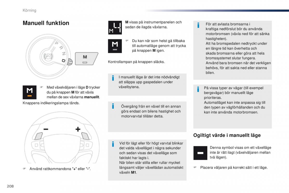 Peugeot Traveller instruktionsbok / page 210