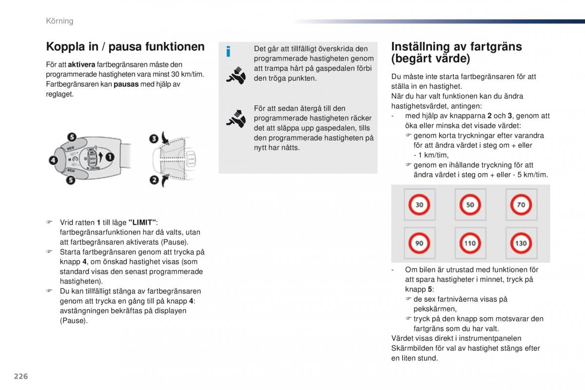 Peugeot Traveller instruktionsbok / page 228