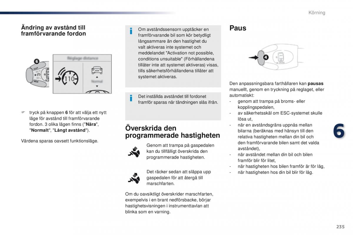 Peugeot Traveller instruktionsbok / page 237