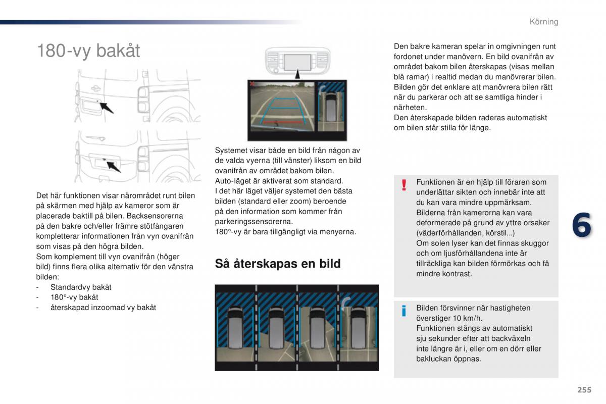 Peugeot Traveller instruktionsbok / page 257