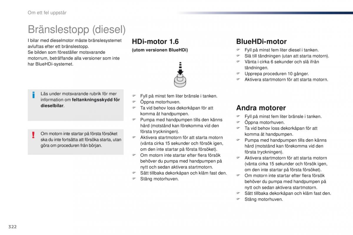 Peugeot Traveller instruktionsbok / page 324