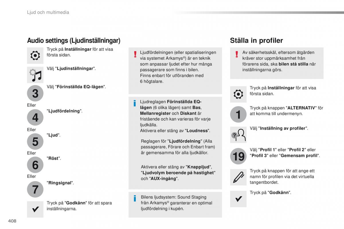 Peugeot Traveller instruktionsbok / page 410