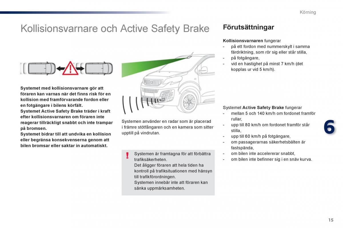 Peugeot Traveller instruktionsbok / page 523