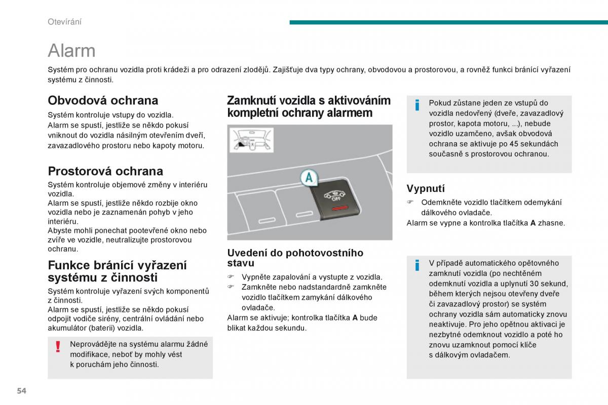 Peugeot 5008 navod k obsludze / page 56