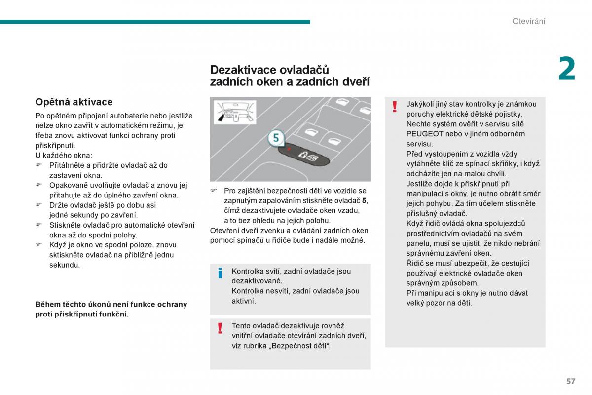 Peugeot 5008 navod k obsludze / page 59