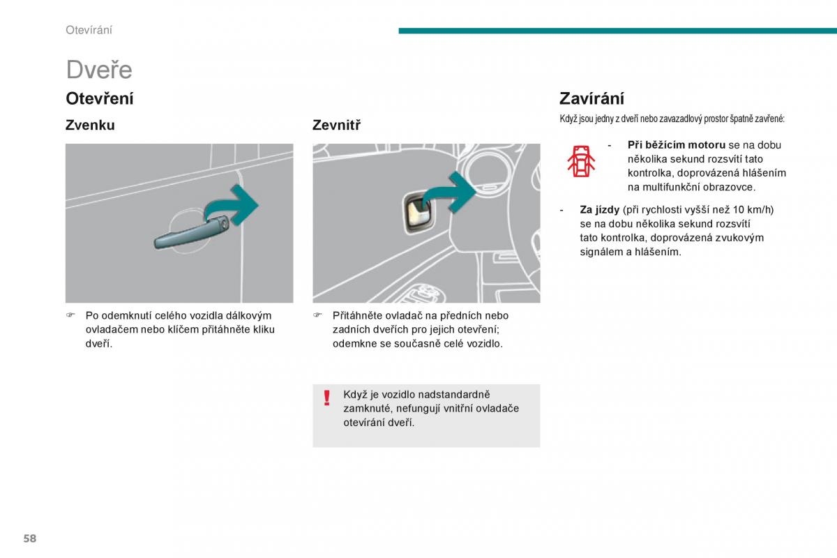 Peugeot 5008 navod k obsludze / page 60