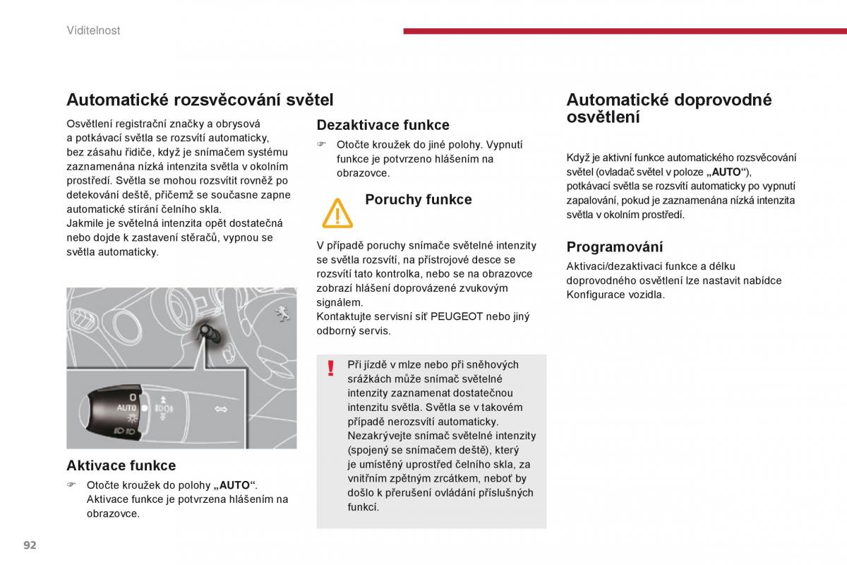 Peugeot 5008 navod k obsludze / page 94