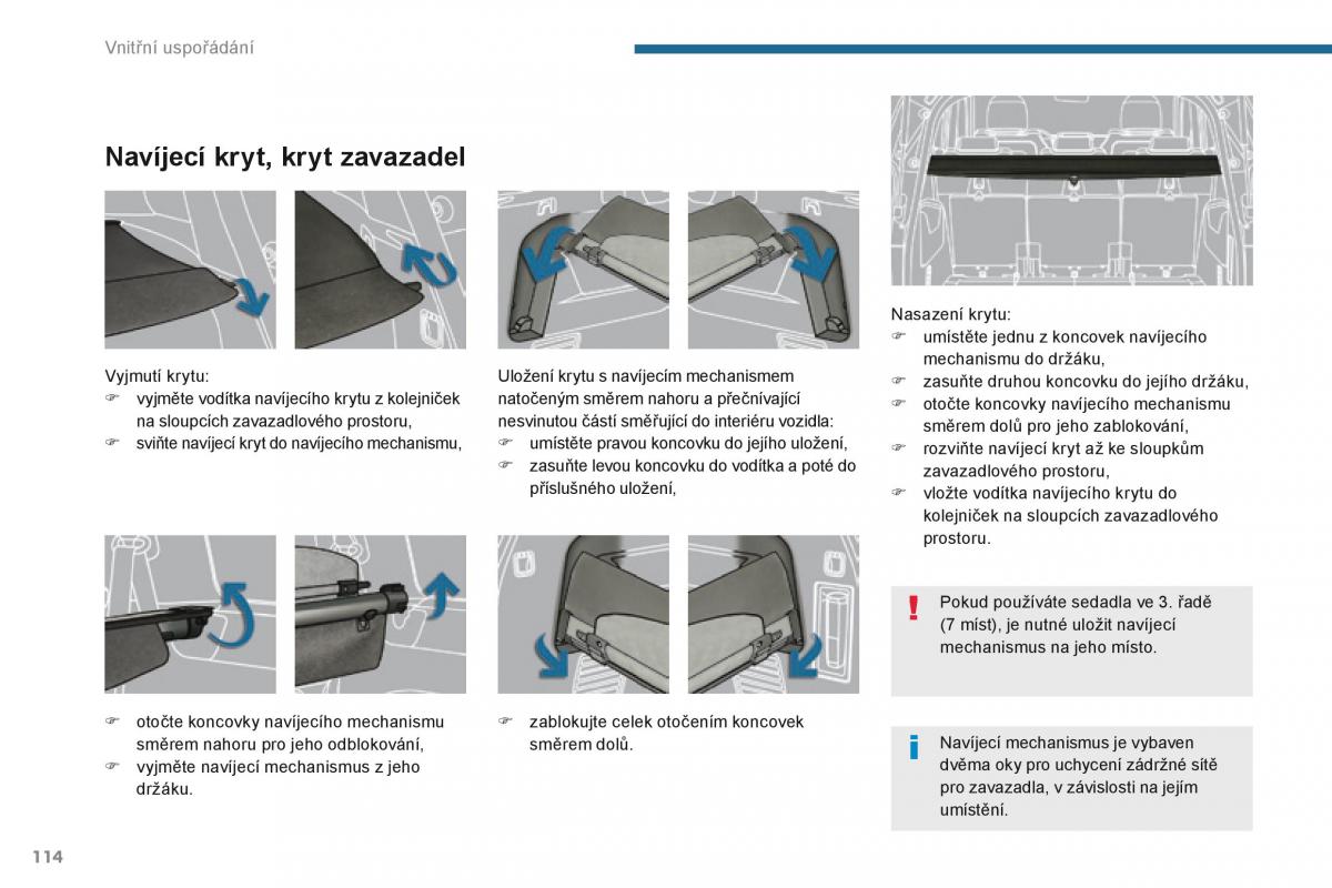 Peugeot 5008 navod k obsludze / page 116