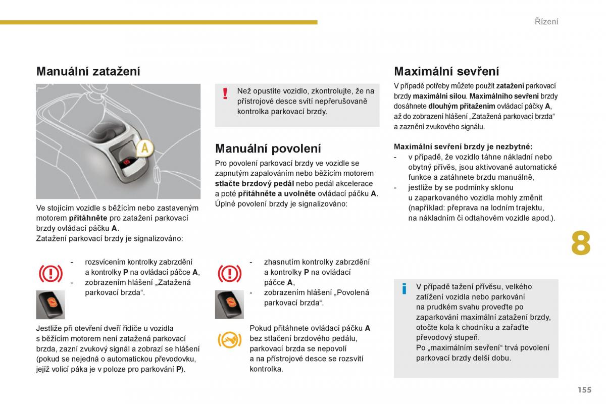 Peugeot 5008 navod k obsludze / page 157