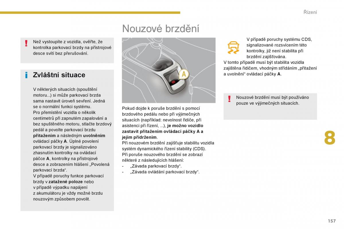 Peugeot 5008 navod k obsludze / page 159