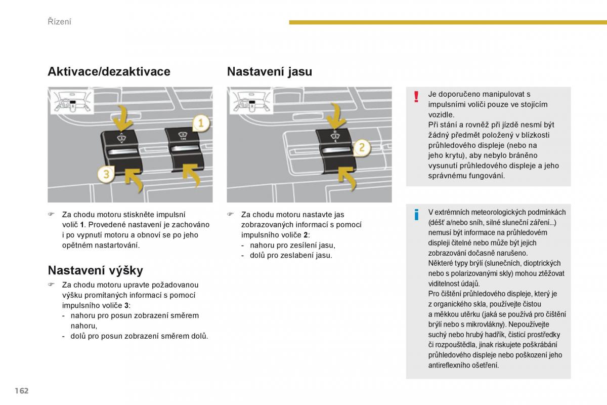 Peugeot 5008 navod k obsludze / page 164