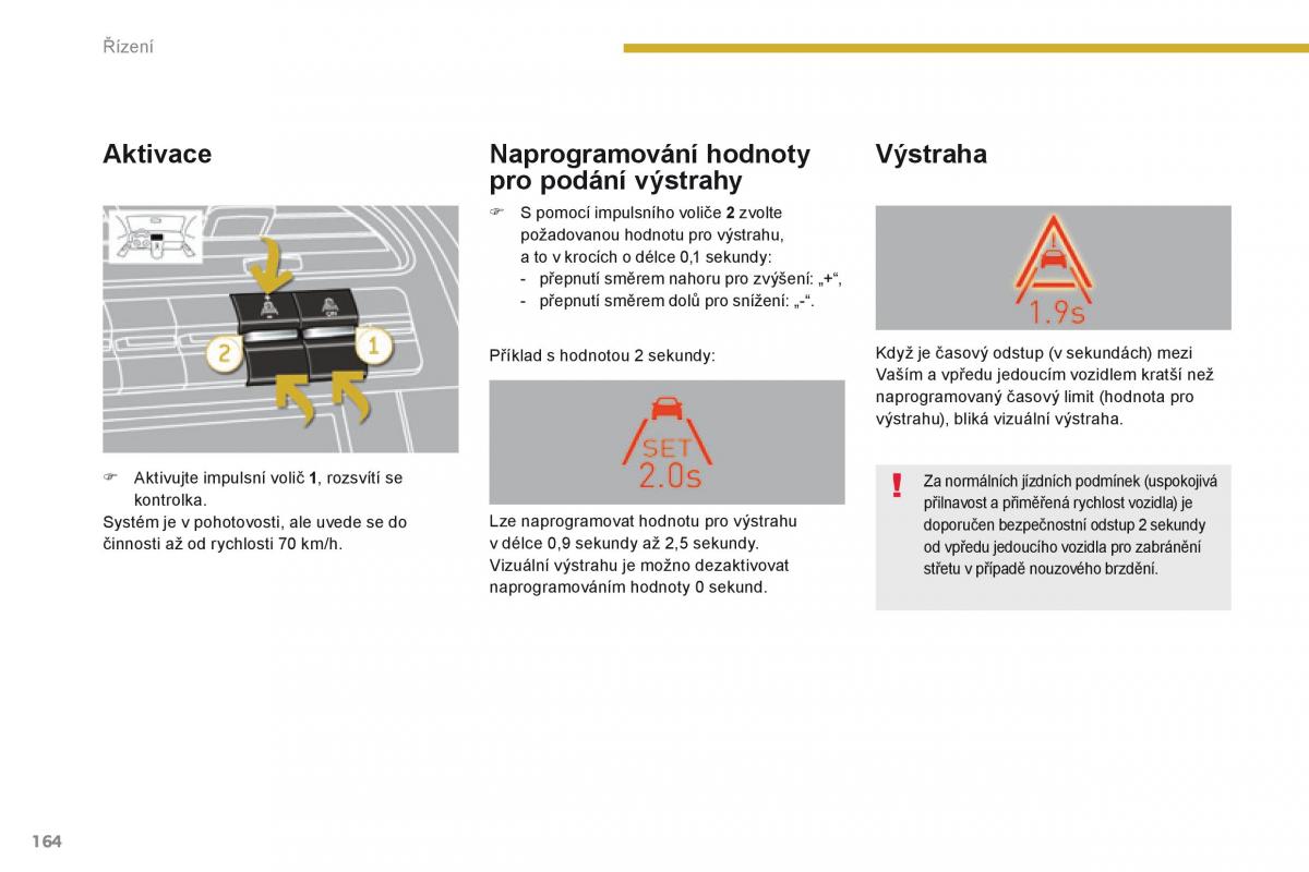 Peugeot 5008 navod k obsludze / page 166