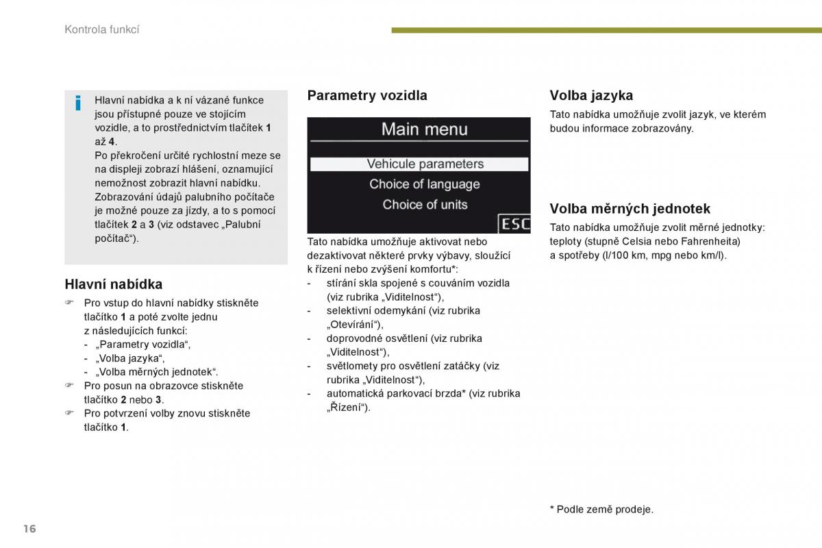 Peugeot 5008 navod k obsludze / page 18