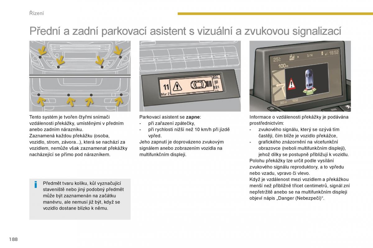 Peugeot 5008 navod k obsludze / page 190