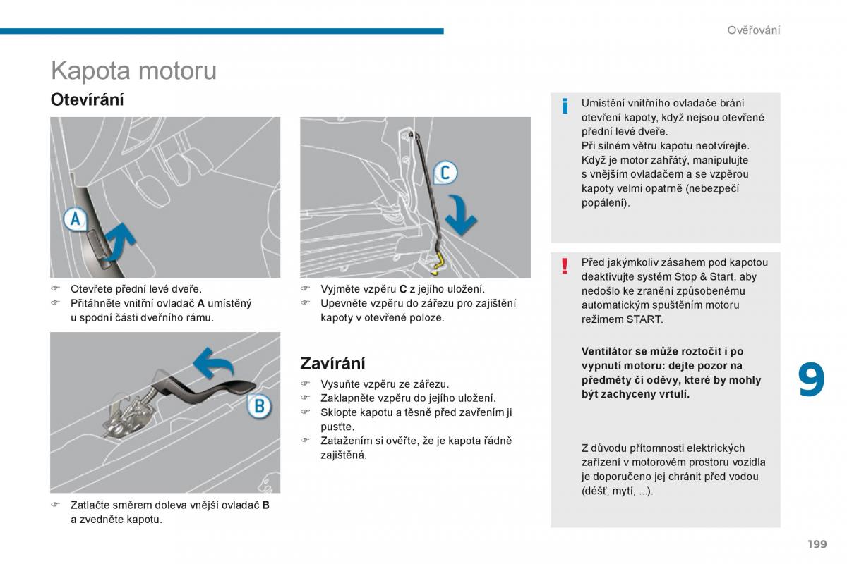 Peugeot 5008 navod k obsludze / page 201