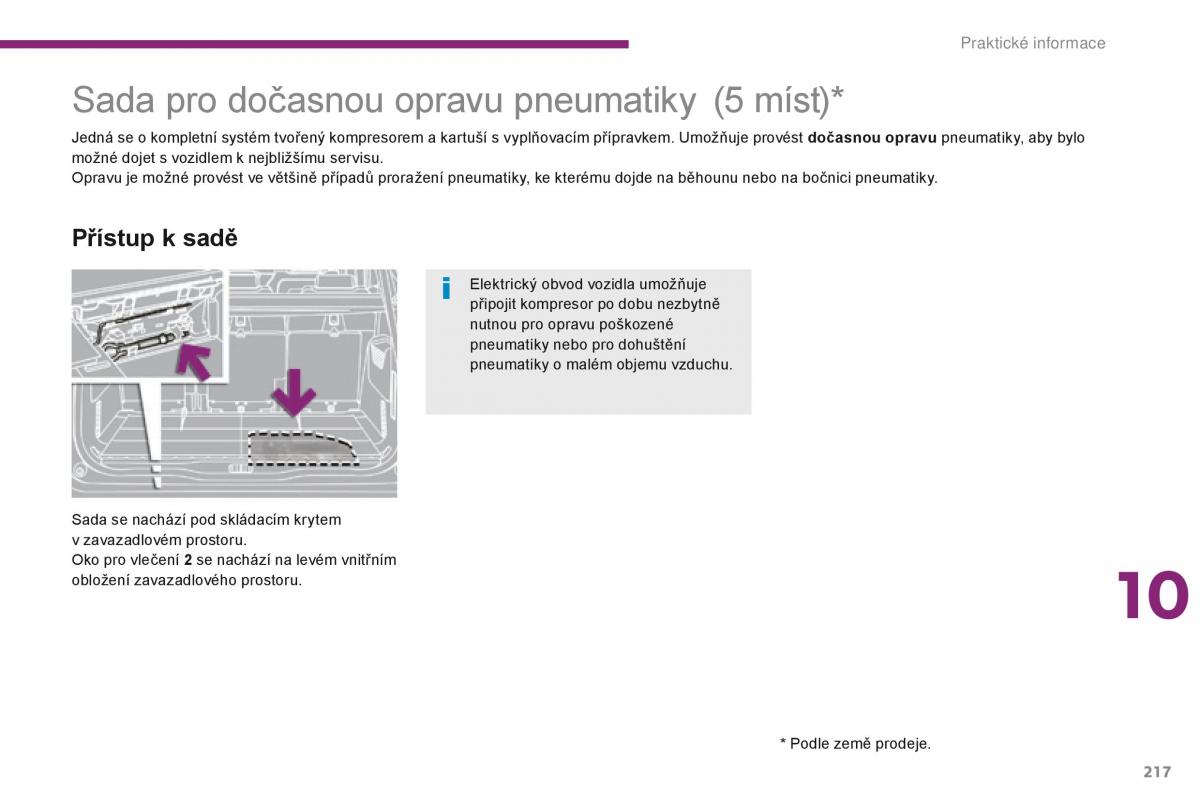 Peugeot 5008 navod k obsludze / page 219