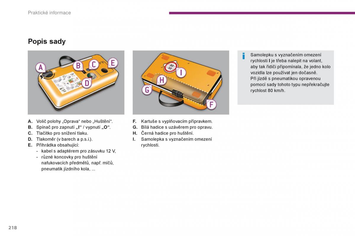 Peugeot 5008 navod k obsludze / page 220