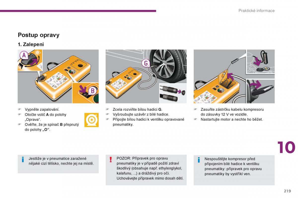 Peugeot 5008 navod k obsludze / page 221