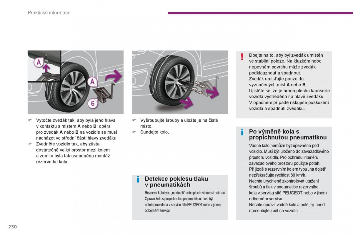 Peugeot 5008 navod k obsludze / page 232