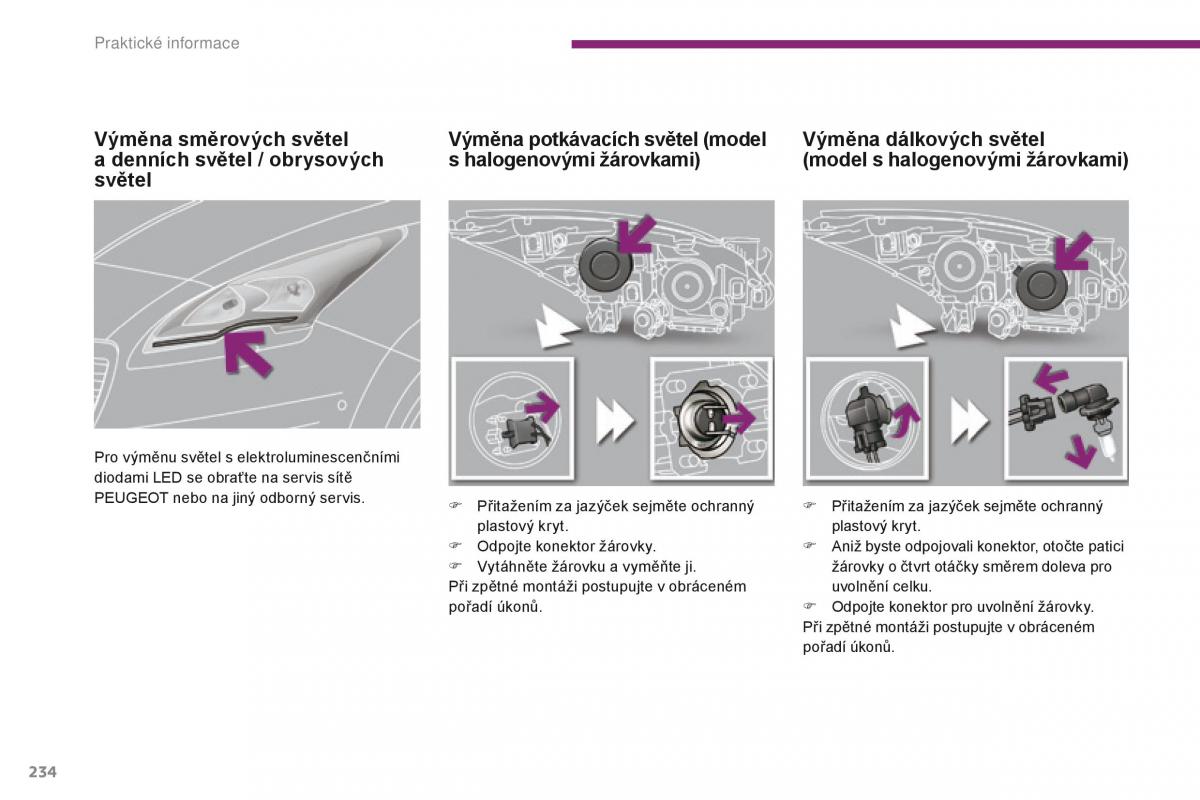 Peugeot 5008 navod k obsludze / page 236