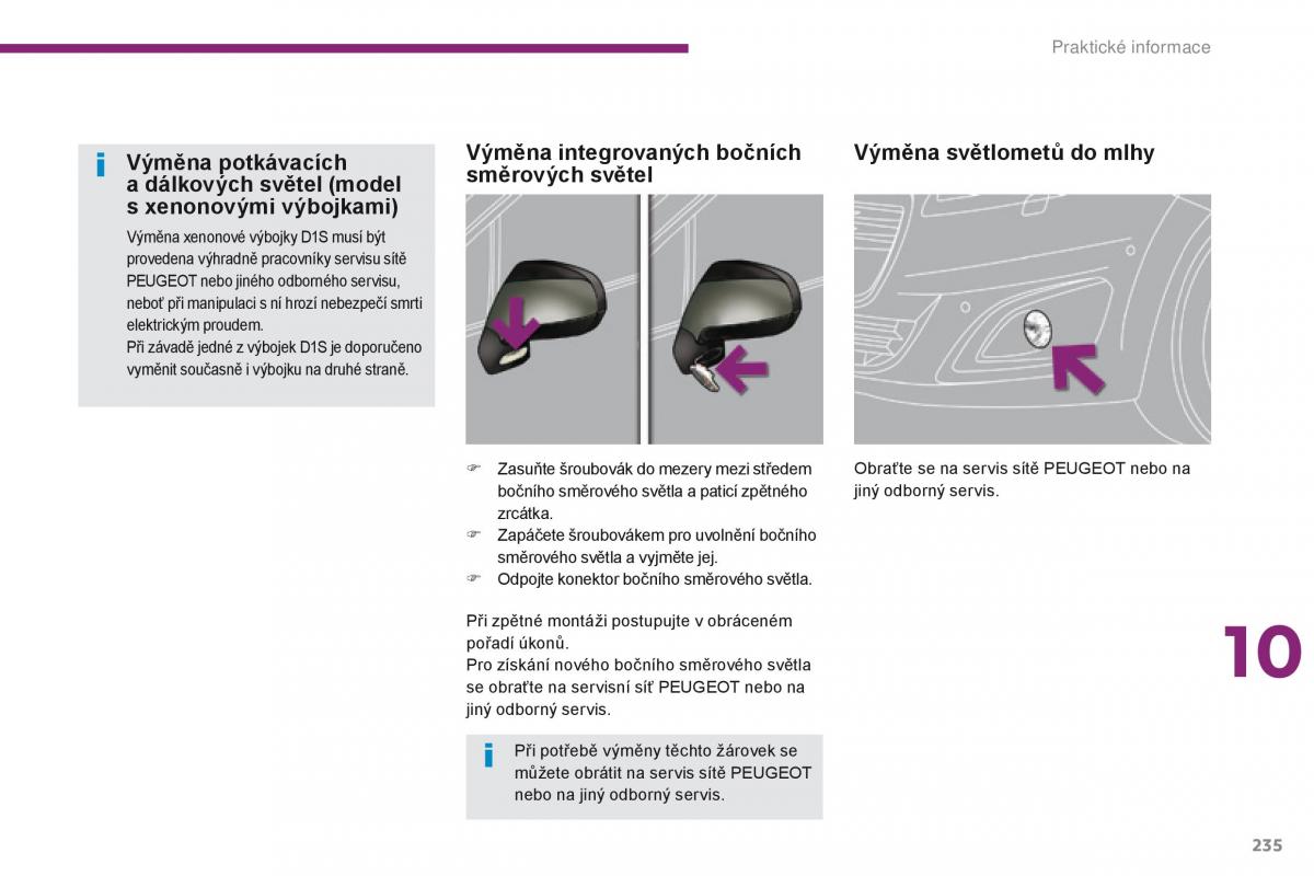 Peugeot 5008 navod k obsludze / page 237