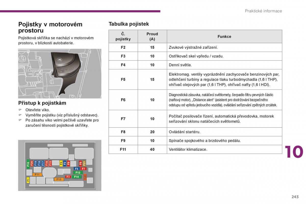 Peugeot 5008 navod k obsludze / page 245