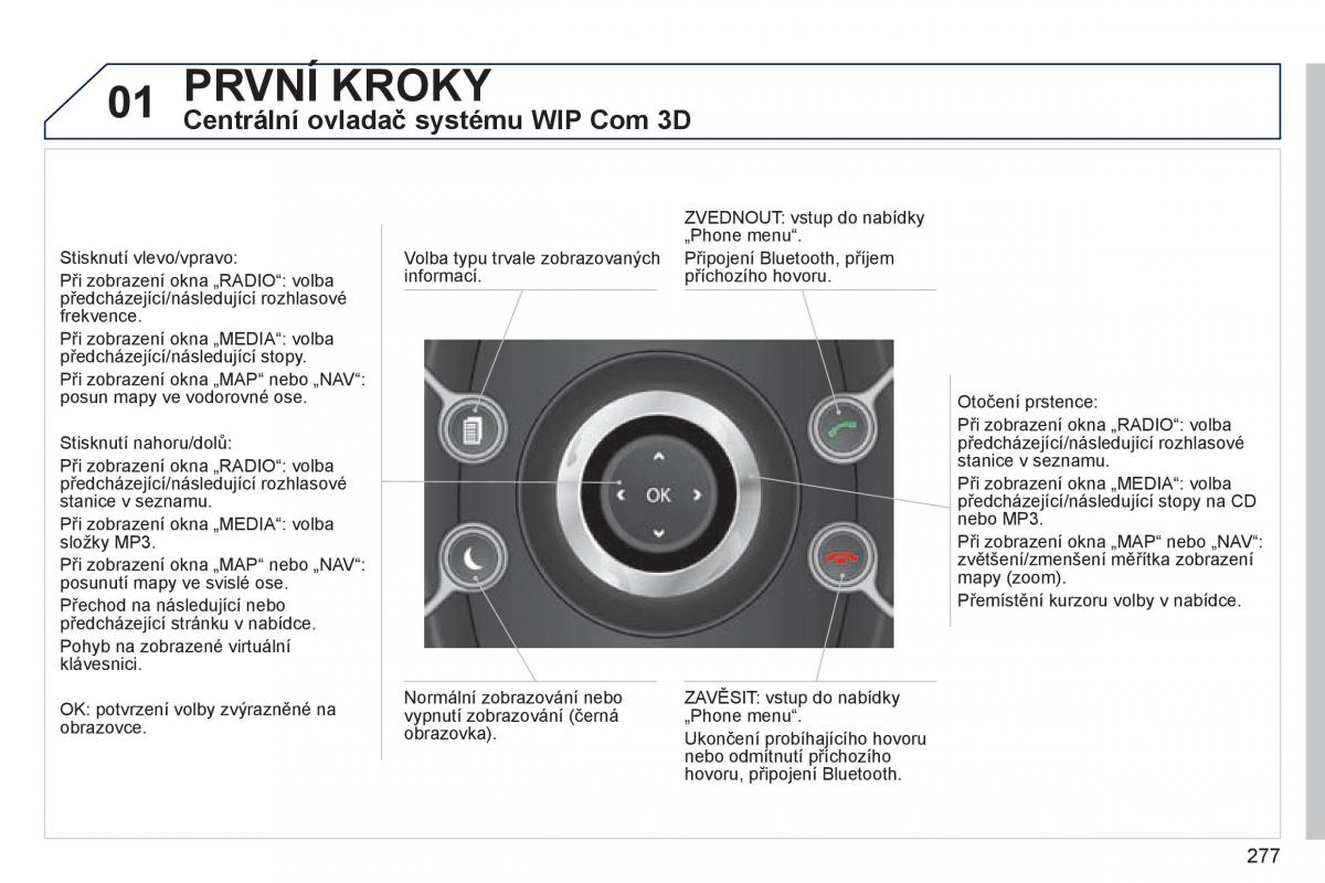 Peugeot 5008 navod k obsludze / page 279