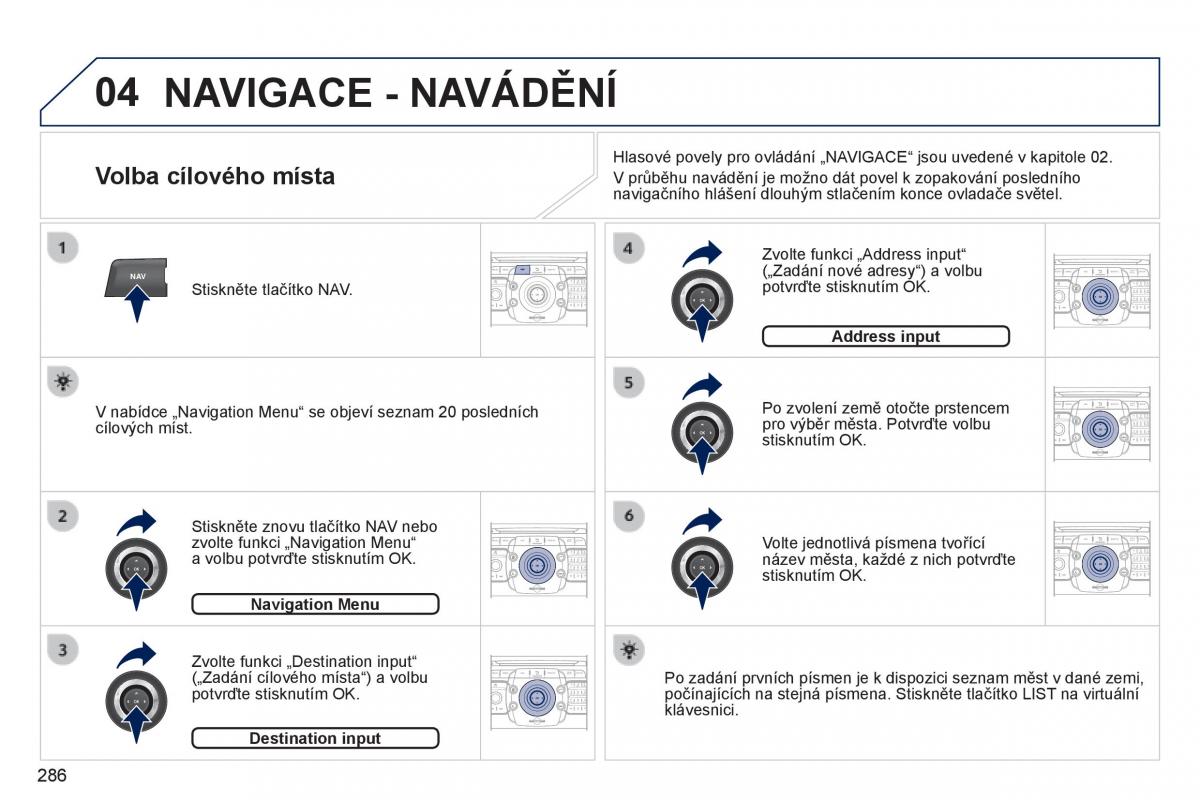 Peugeot 5008 navod k obsludze / page 288