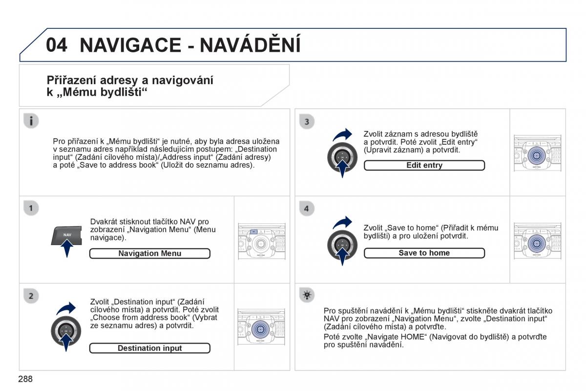 Peugeot 5008 navod k obsludze / page 290