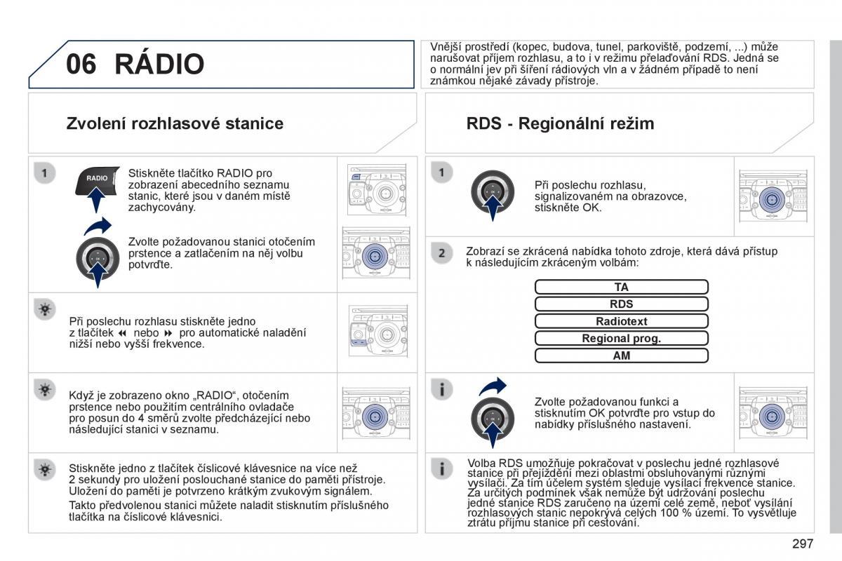 Peugeot 5008 navod k obsludze / page 299