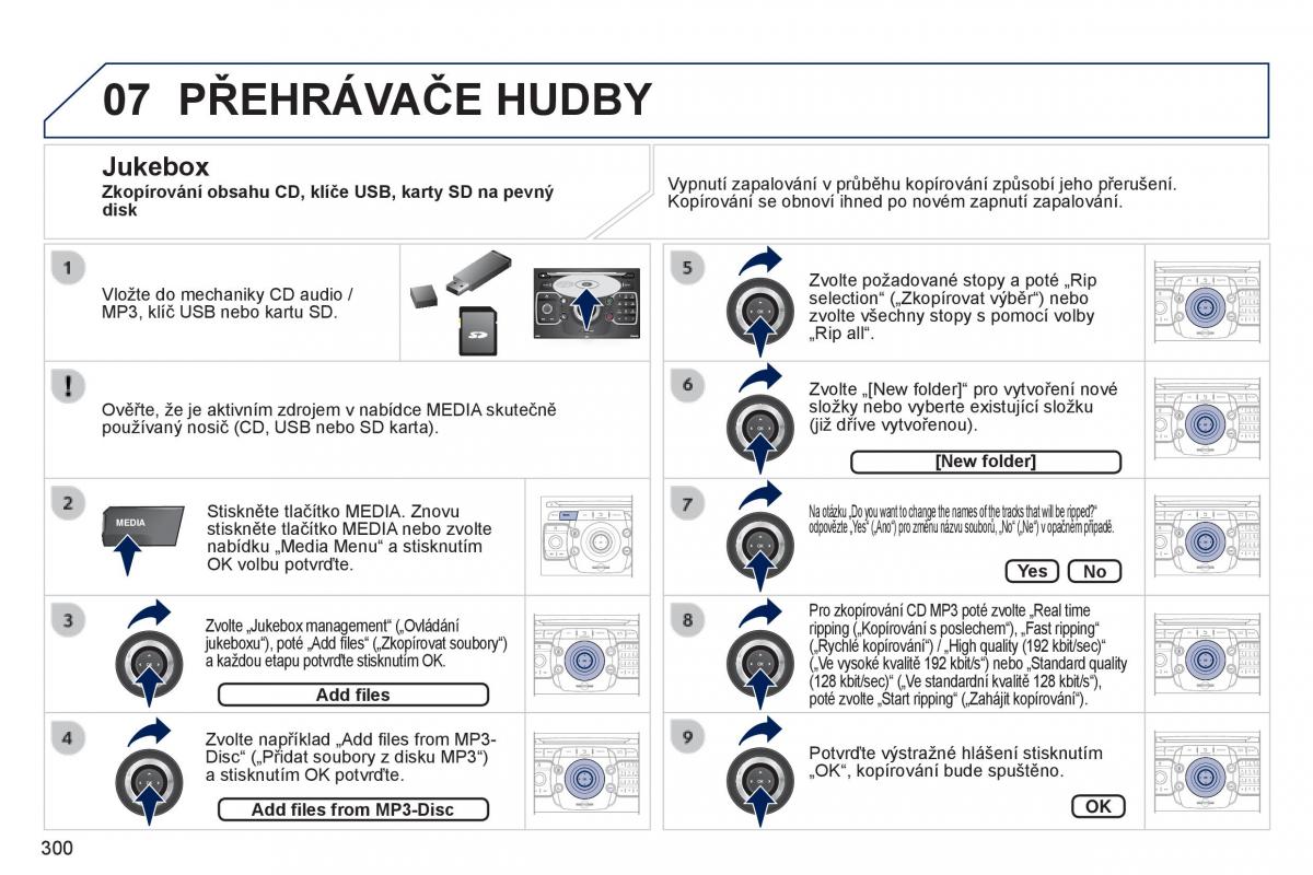 Peugeot 5008 navod k obsludze / page 302