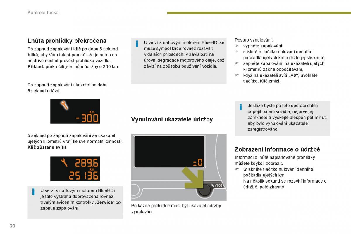 Peugeot 5008 navod k obsludze / page 32