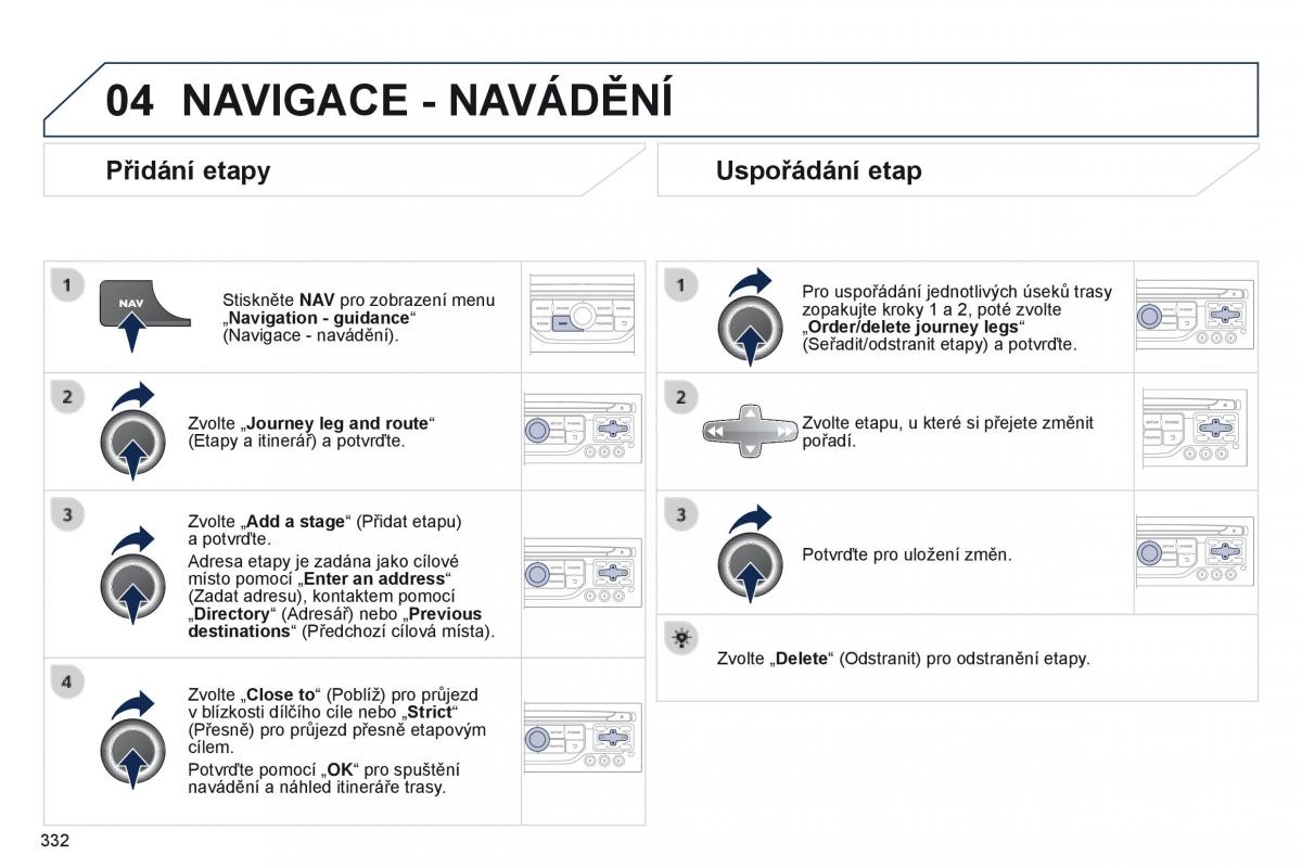 Peugeot 5008 navod k obsludze / page 334