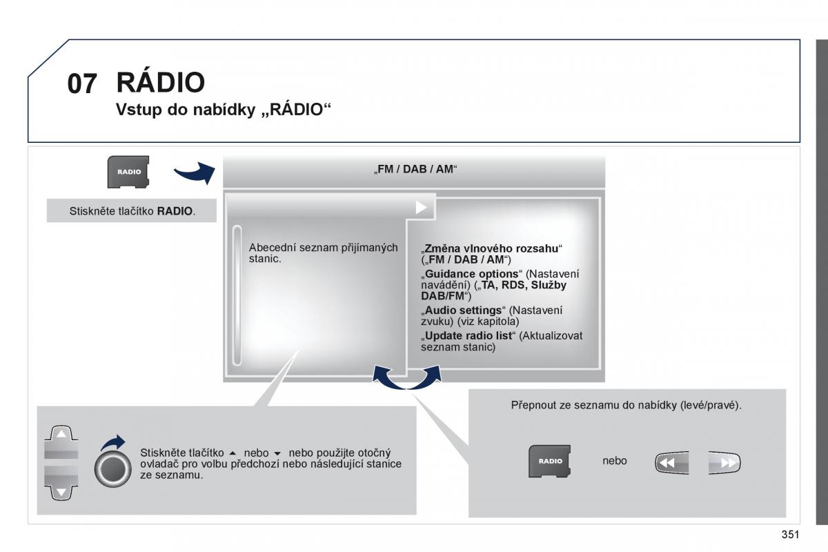 Peugeot 5008 navod k obsludze / page 353