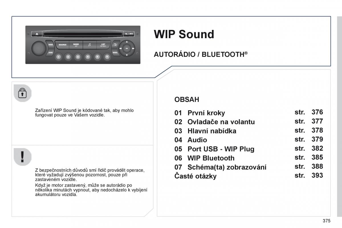 Peugeot 5008 navod k obsludze / page 377