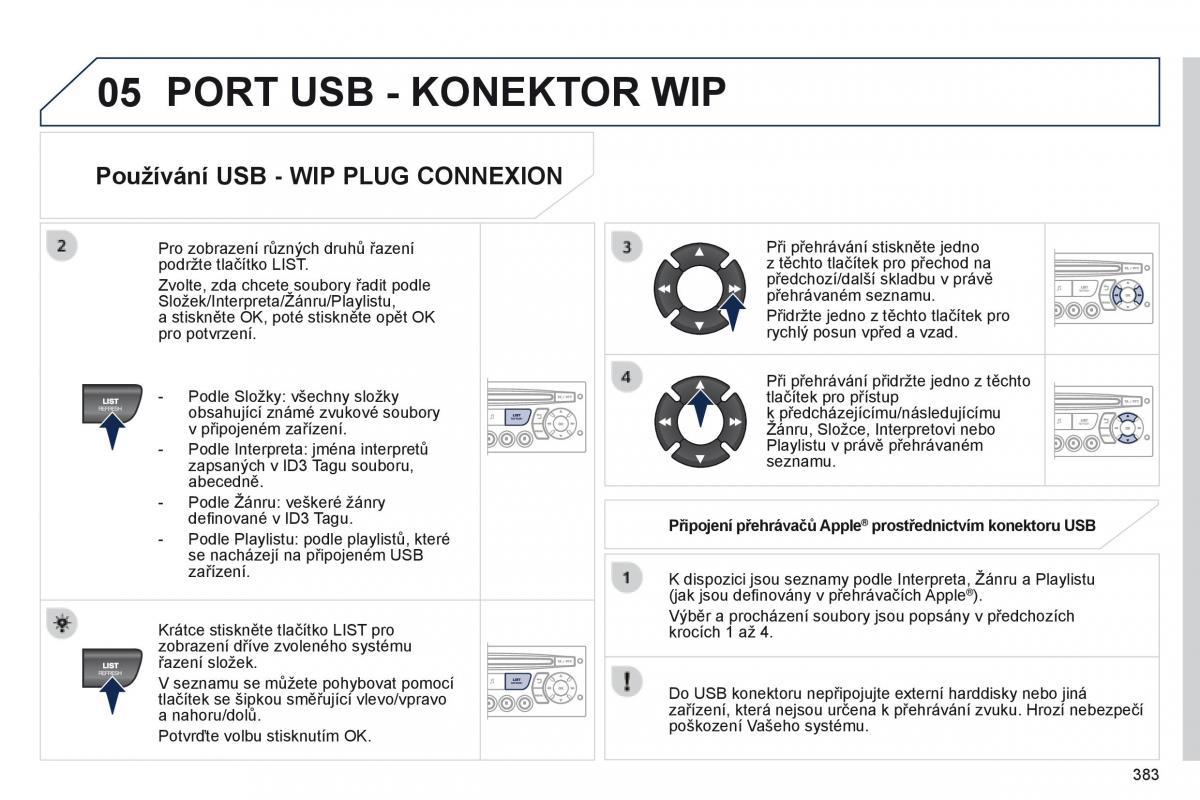 Peugeot 5008 navod k obsludze / page 385